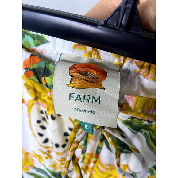 Farm Rio Biriba Print Cotton Maxi Skirt size S small - Picture 5 of 8